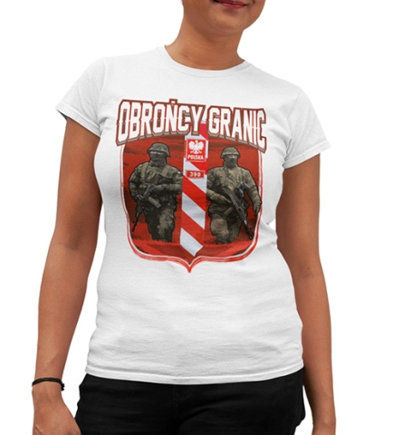 KOSZULKA DAMSKA PATRIOTYCZNI OBRONCY GRANIC 2